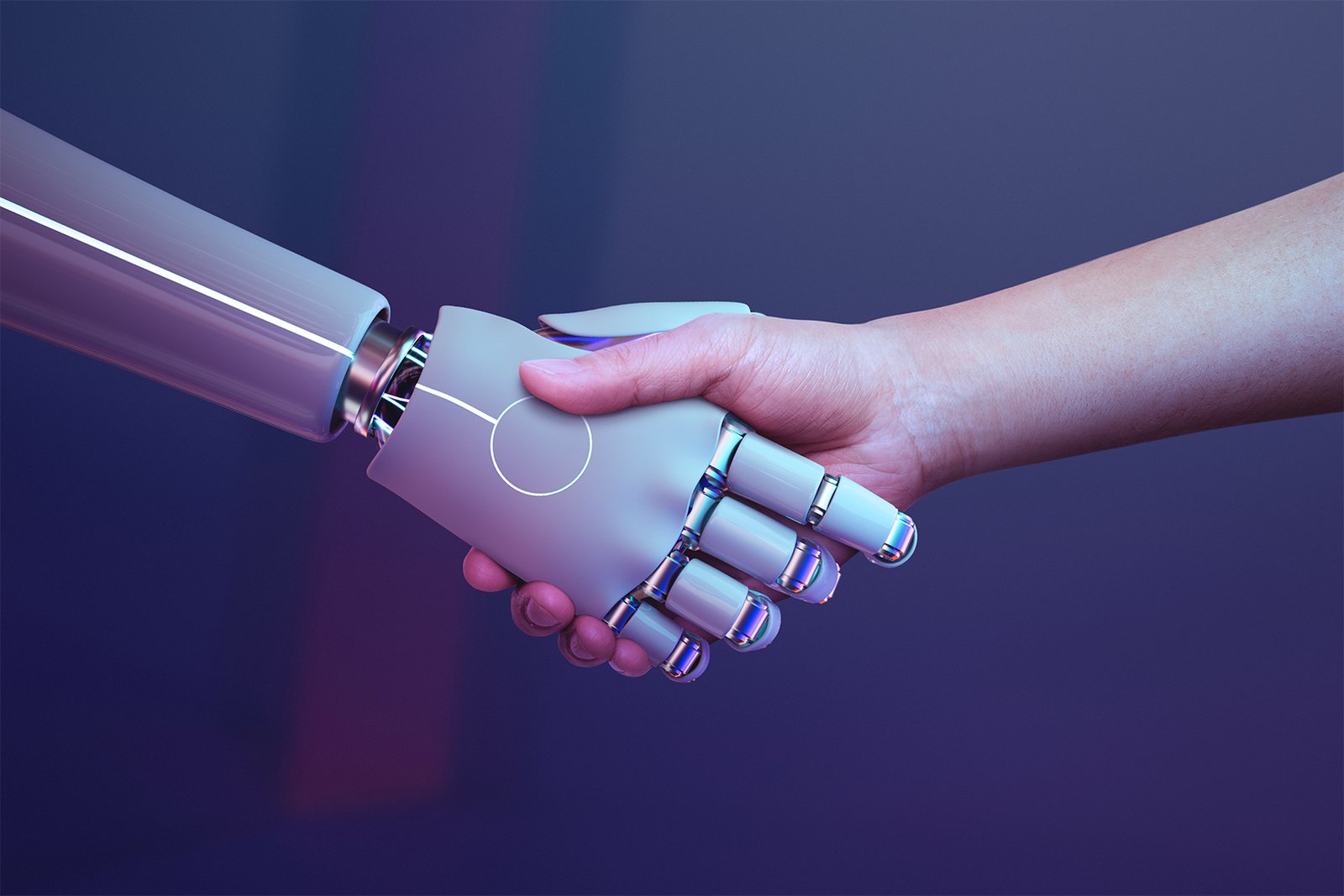 AI handshake