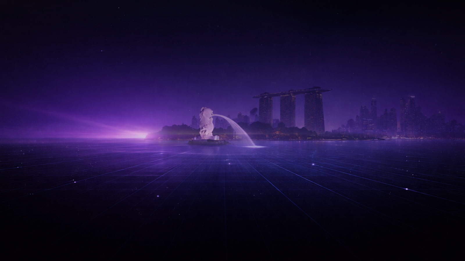 Singapore skyline at dusk - Digital marketing agency Singapore serving Singapore businesses with SEO and Google Ads services